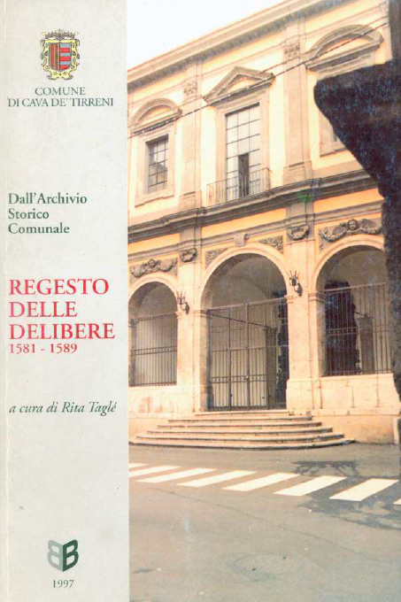 copertina regesto
