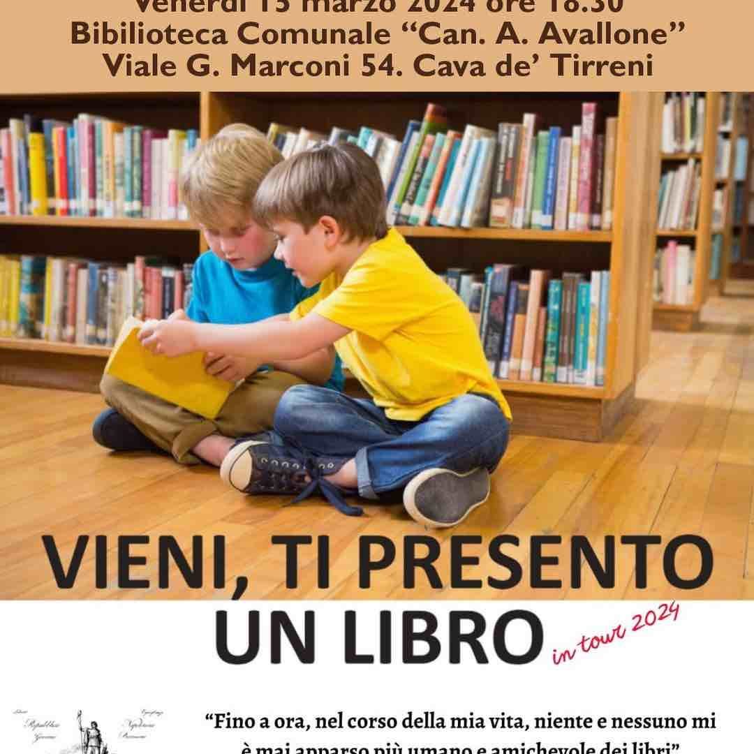 locandina vieni ti presento un libro